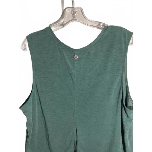 PrAna Woman’s Green Sleeveless Tank top with back twist and opening XL - Picture 5 of 7